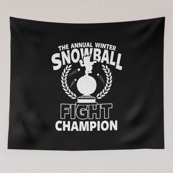 Item preview, Snowball Fight Champion Funny Cool Winter Gift designed and sold by BoggsNicolasArt.