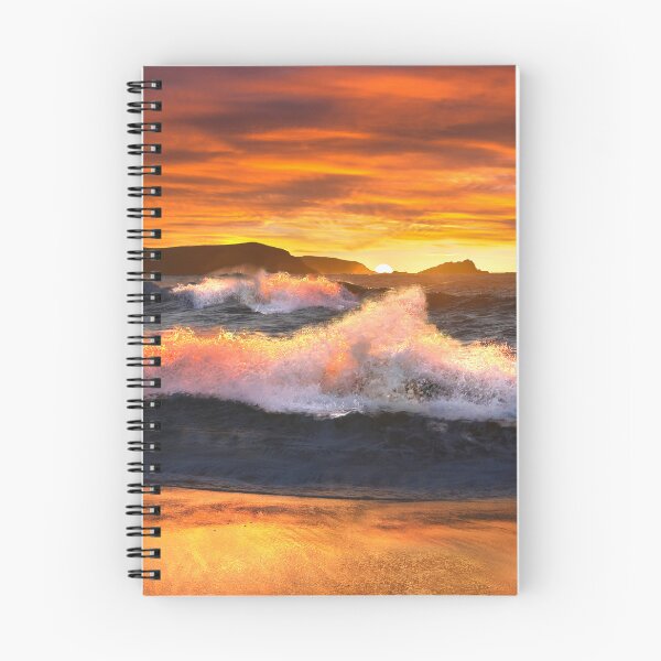 Item preview, Fistral Beach Sunset Waves designed and sold by Alisonchambers2.