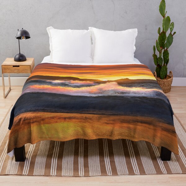 Item preview, Fistral Beach Sunset Waves designed and sold by Alisonchambers2.