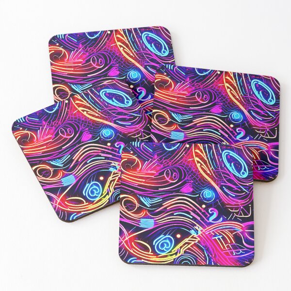 Item preview, Electric Color Burst Design designed and sold by Health And Fitness Posts e-Store.
