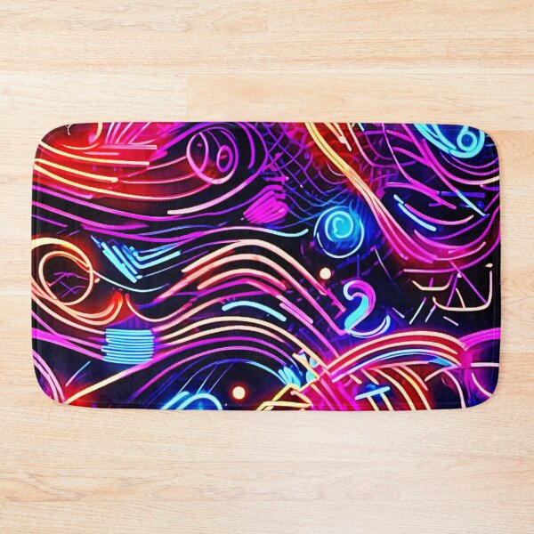 Item preview, Electric Color Burst Design designed and sold by Health And Fitness Posts e-Store.