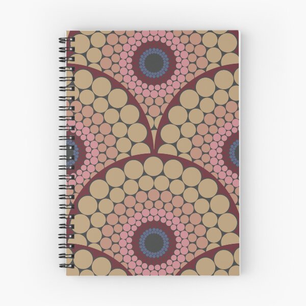 Item preview, Radiant Royal Circle Dot Mandala Scallop designed and sold by Triplicate Limited.