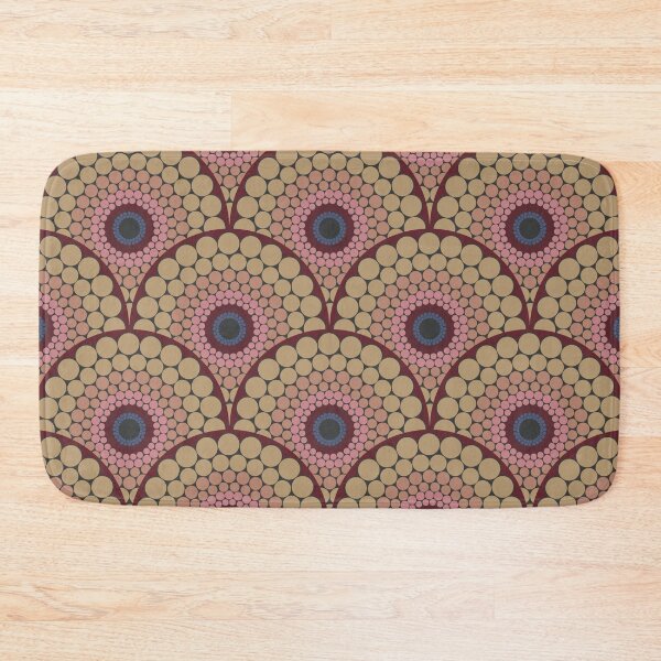Item preview, Radiant Royal Circle Dot Mandala Scallop designed and sold by Triplicate Limited.