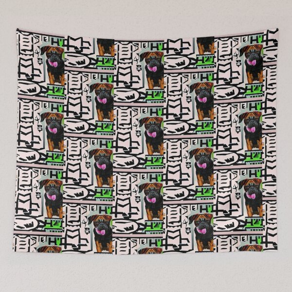 Item preview, Who loves Best dog mom ever  designed and sold by Suzie-Mara.