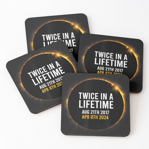 Item preview, Solar Eclipse April 8 2024 Totality Twice Times in a Lifetime designed and sold by THIENVT.