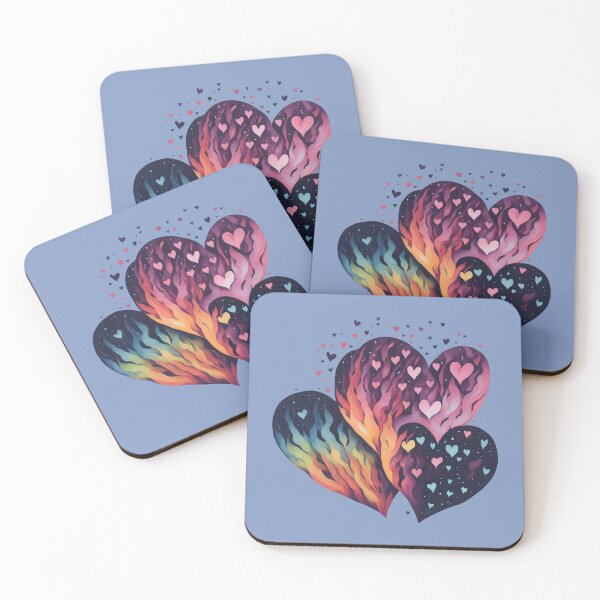 Item preview, Starry Hearts  designed and sold by Digiheart.