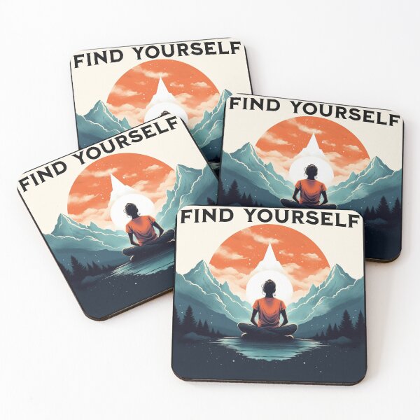 Item preview, FIND YOURSELF YOGA designed and sold by Artcollectionus.