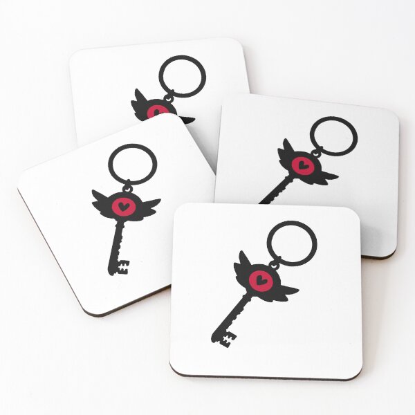 Item preview, hazbin hotel key logo design sticker designed and sold by ruelia.