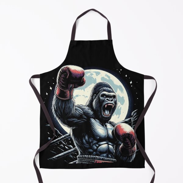 Item preview, Gorilla Boxer Fighter Boxing Moon Gift designed and sold by Pineapple-Tree.