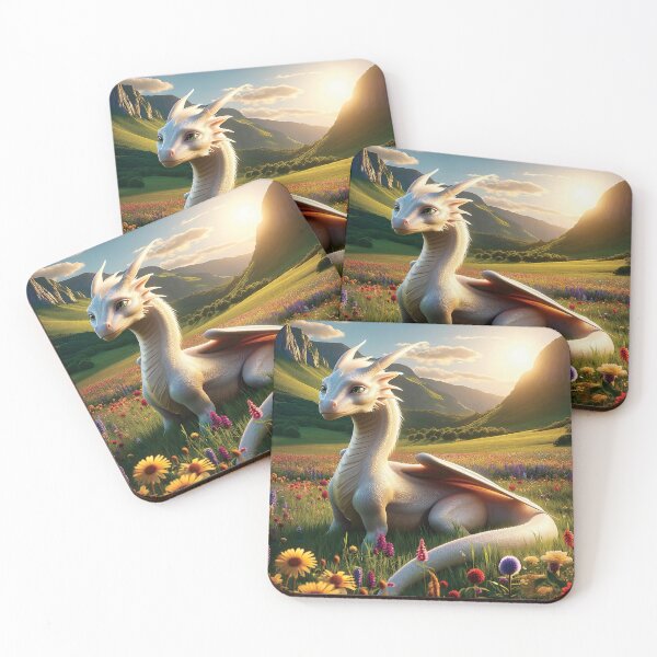 Item preview, Gentle She-Dragon Exploring the Alpine Fields designed and sold by FriskyLemur.
