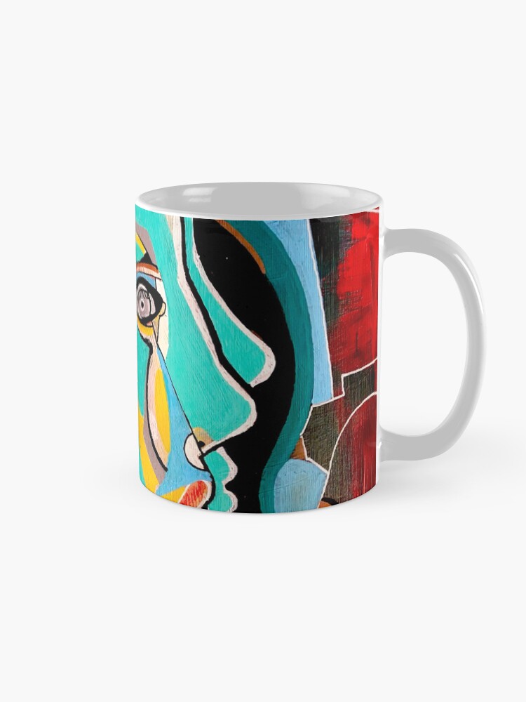 Thumbnail 5 of 6, Coffee Mug, The Flower Girl designed and sold by DylanGillArt.