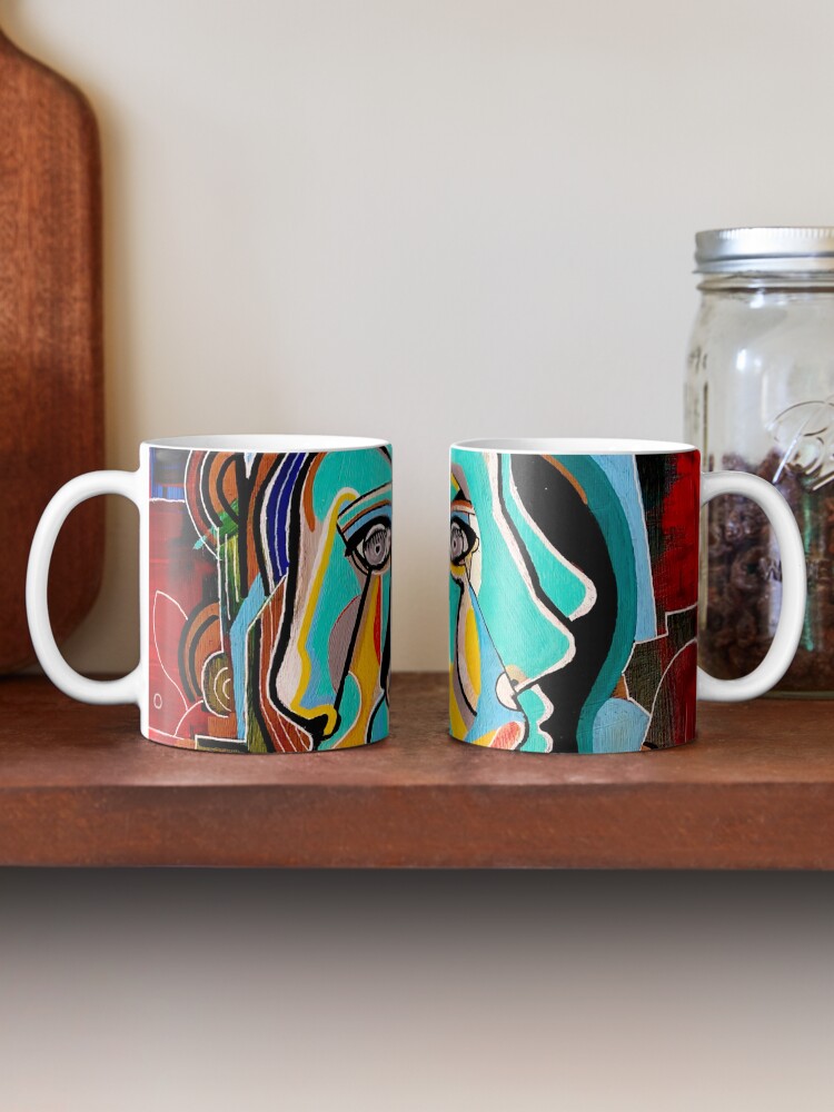 Thumbnail 2 of 6, Coffee Mug, The Flower Girl designed and sold by DylanGillArt.