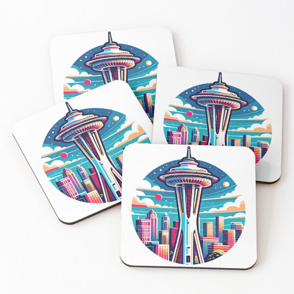 Item preview, Seattle Illustration designed and sold by digital-savant.