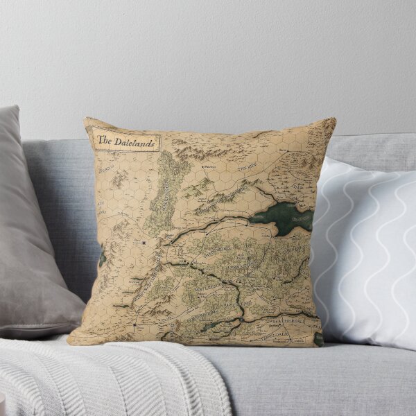 Item preview, Map of the Dalelands in the Forgotten Realms designed and sold by JACK SHOEGAZER.