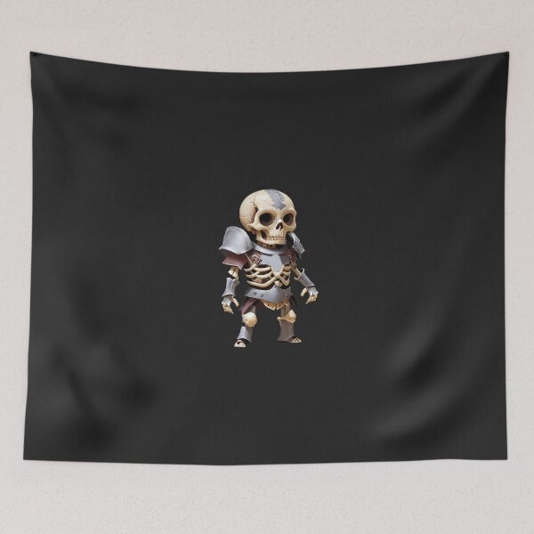 Item preview, Catacombs skeleton designed and sold by ElderDruidArt.