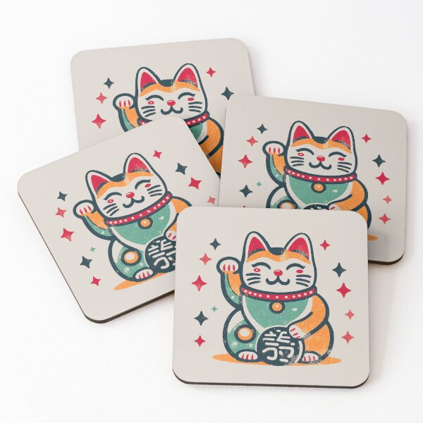 Item preview, maneki neko 2 designed and sold by MissKaffeina.
