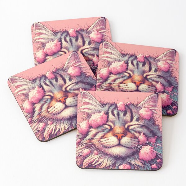 Item preview, Cotton Candy Cat. designed and sold by Anna Halasek.