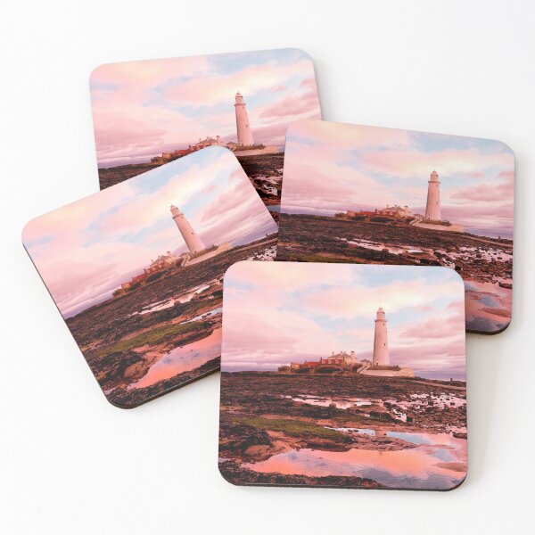 Item preview, Pink and Blue St Mary's Island. designed and sold by Violaman.