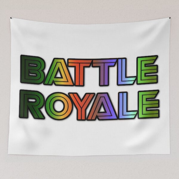 Item preview, Typography Turmoil: Unleashing the Battle Royale  designed and sold by RvinJo8.