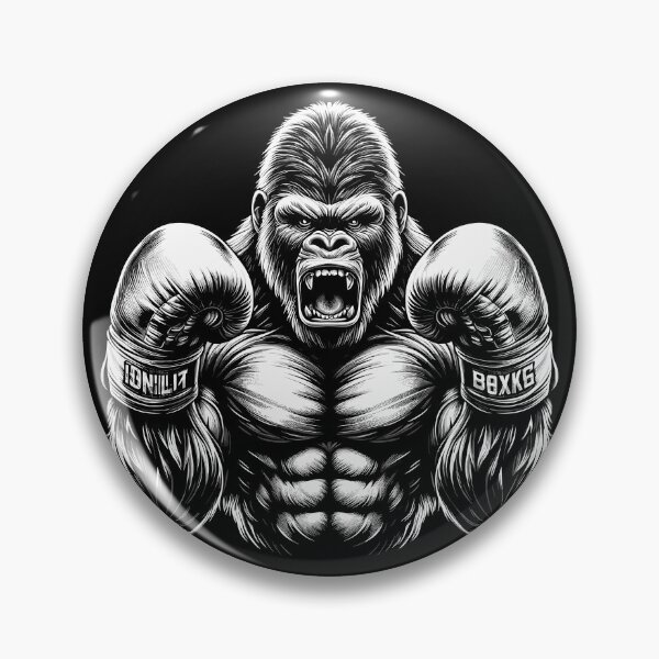 Item preview, Gorilla boxer fighter boxing gift designed and sold by Pineapple-Tree.
