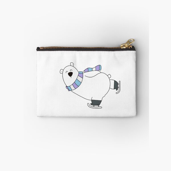 Item preview, Ice skating polar bear designed and sold by arterburnandco.