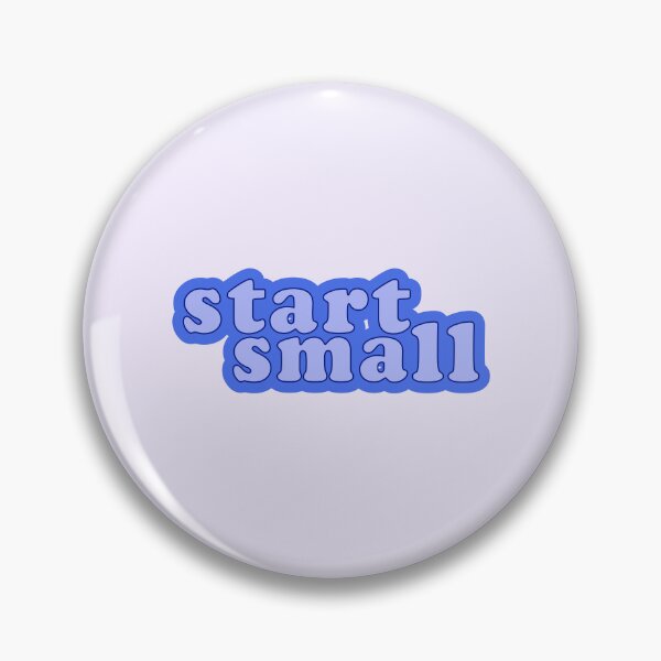 Item preview, Start Small | Motivational small step -  designed and sold by PurpleLoveStore.