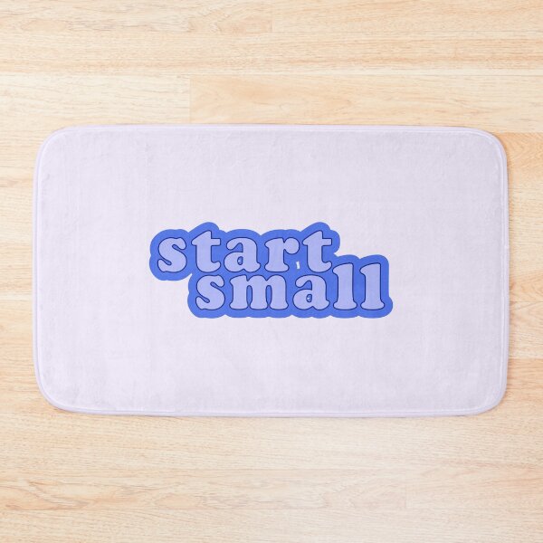 Item preview, Start Small | Motivational small step -  designed and sold by PurpleLoveStore.