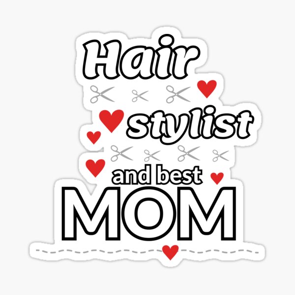 Item preview, Hairstylist And Best Mom, My Hairdresser, Funny Gift For Mom designed and sold by MomLifeDesign.