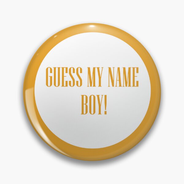 Item preview, Guess my name boy designed and sold by AdaMazingDesign.