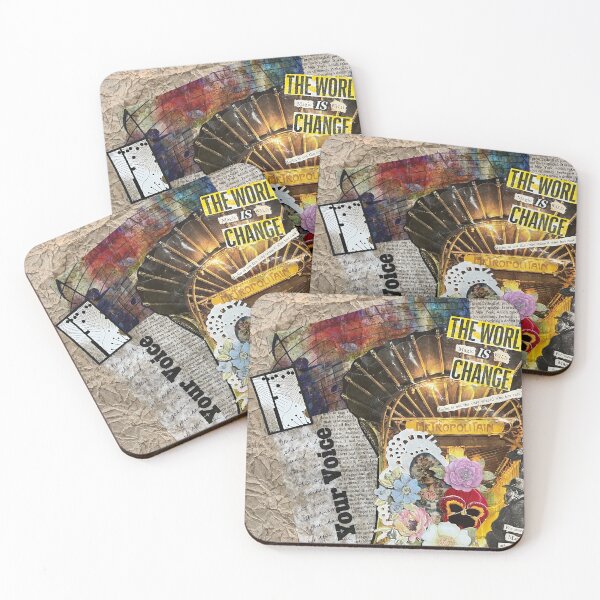 Item preview, The World is Change/Magic is Wild designed and sold by ZigZagsAndAuras.
