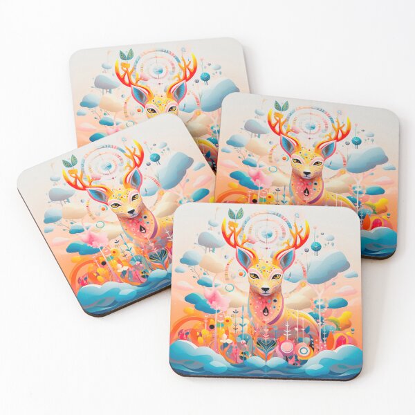 Item preview, Flower Deer designed and sold by TopRBArtist.