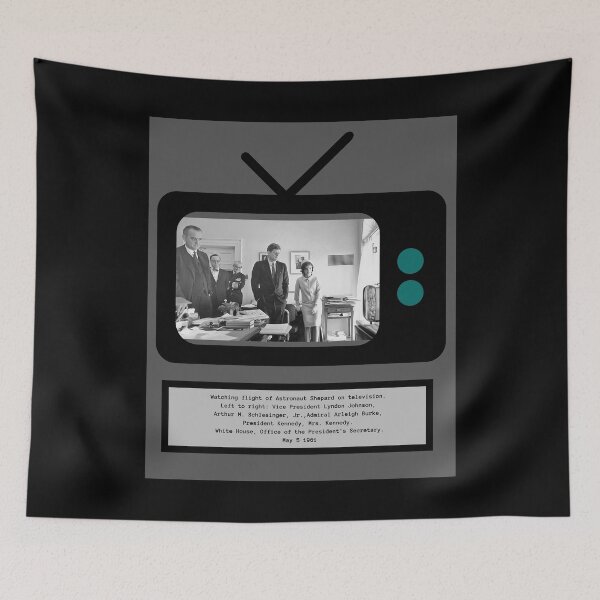 Item preview, WATCHING FLIGHT OF ASTRONAUT SHEPARD MAY 5 1961 designed and sold by PatriotCat.