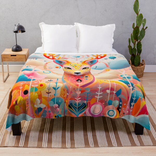 Item preview, Flower Deer designed and sold by TopRBArtist.