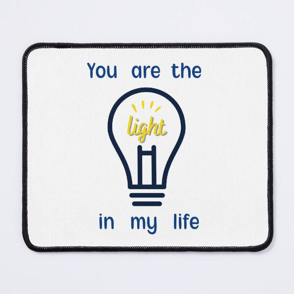 Item preview, You Are The Light In My Life Electrician Valentines Cute Gift  designed and sold by AngieArt-.