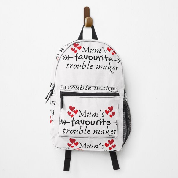 Item preview, Mum's favourite trouble maker Valentines artwork designed and sold by Designovas.