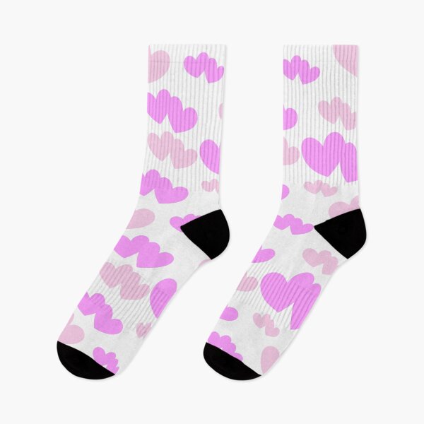 Item preview, Pink double heart pattern in two shades og pink designed and sold by coloryourwings.