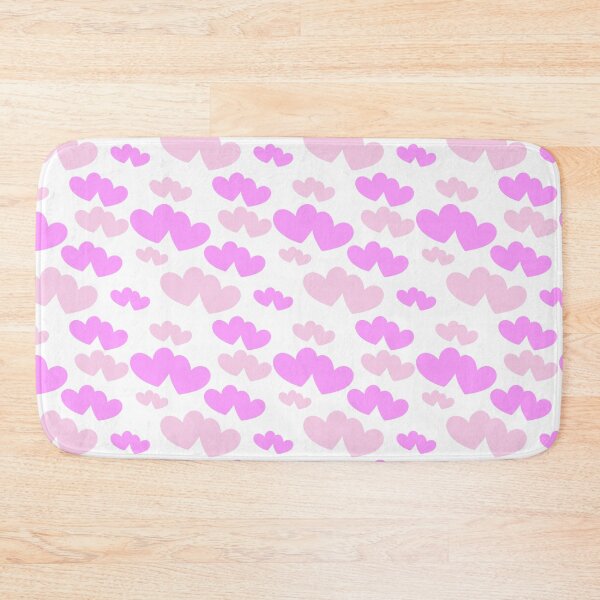 Item preview, Pink double heart pattern in two shades og pink designed and sold by coloryourwings.