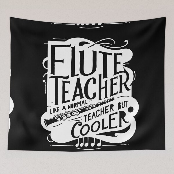 Item preview, Flute Teacher: Like A Normal Teacher But Cooler! designed and sold by TeesYouWant.