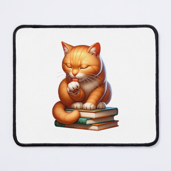 Item preview, A Bookstore Cat designed and sold by joystreethouse.