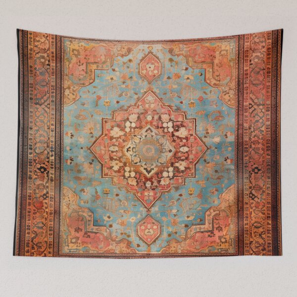 Item preview, Antique Shabby Rug designed and sold by GrinGalore.