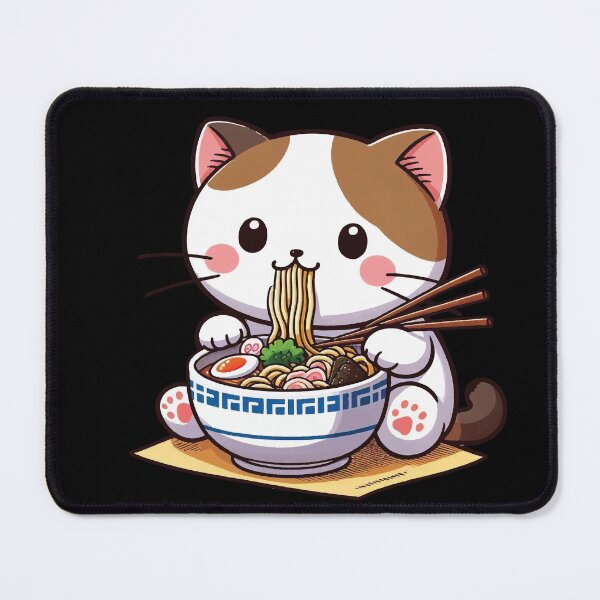 Item preview, Cat Eating Spaghetti designed and sold by SOMI SOMI.
