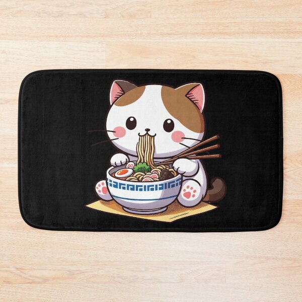Item preview, Cat Eating Spaghetti designed and sold by SOMI SOMI.