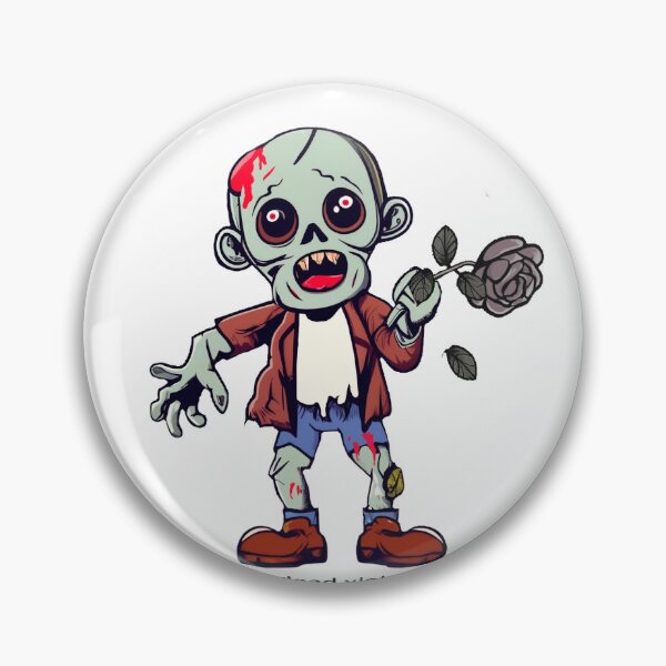 Item preview, Zombie with Rose designed and sold by CorvegaDesigns.