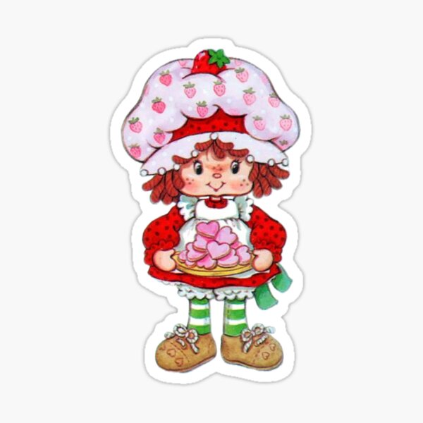 vintage strawberry shortcake ♡ Sticker for Sale by delilahmonroe