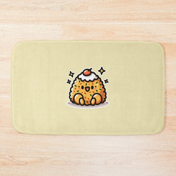 Item preview, Kawaii Chicken Fried Rice Pyramid designed and sold by AmberRoseWrites.