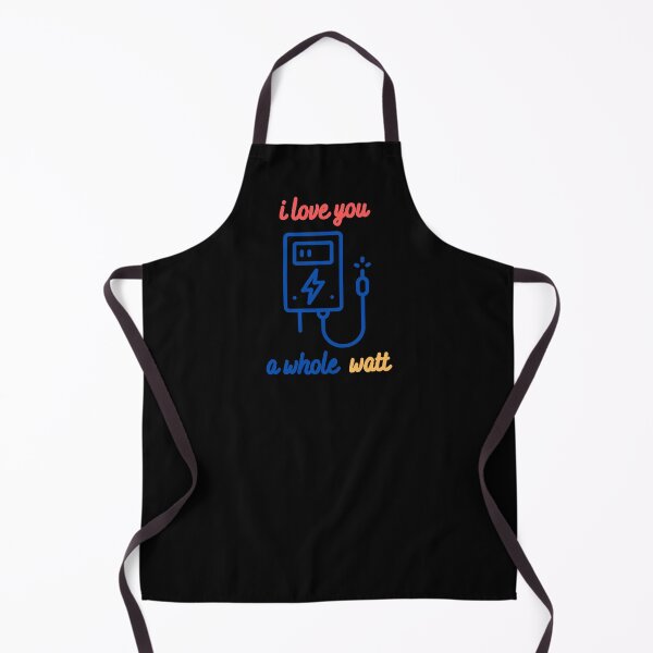 Item preview, I Love You a Whole Watt Electrician Valentines Cute Gift  designed and sold by AngieArt-.