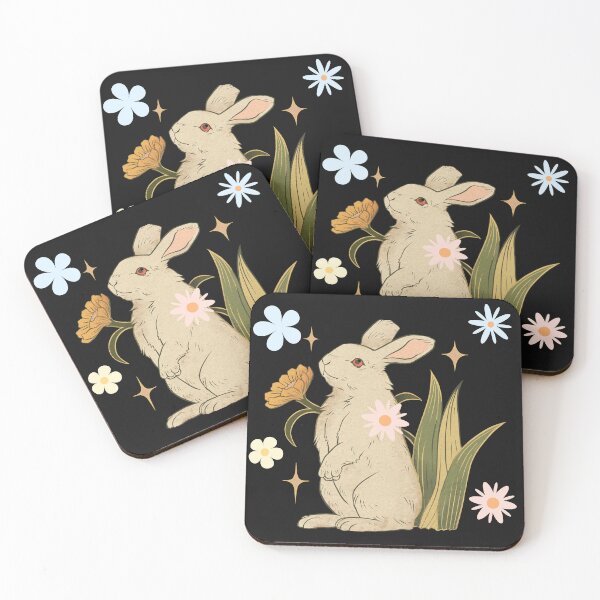 Item preview, rabbit with flower designed and sold by trends day⭐⭐⭐⭐⭐.