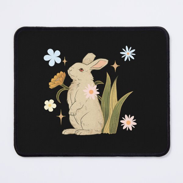 Item preview, rabbit with flower designed and sold by trends day⭐⭐⭐⭐⭐.