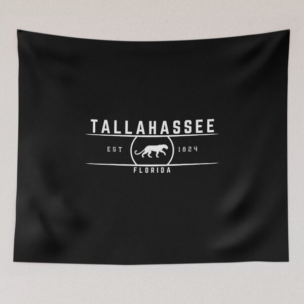 Item preview, Tallahassee Florida Retro Style designed and sold by RetroPrintsUS.