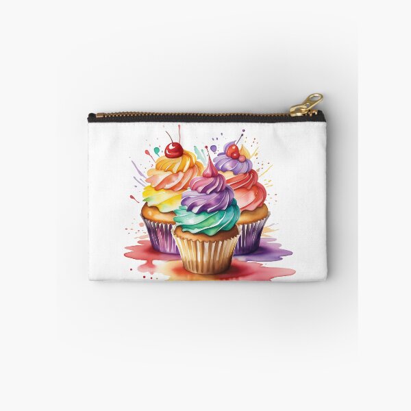 Item preview, Watercolor cupcakes designed and sold by IAmagineFR.